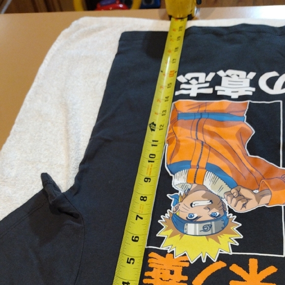 Naruto Gray and Orange Anime Tee - Picture 5 of 5